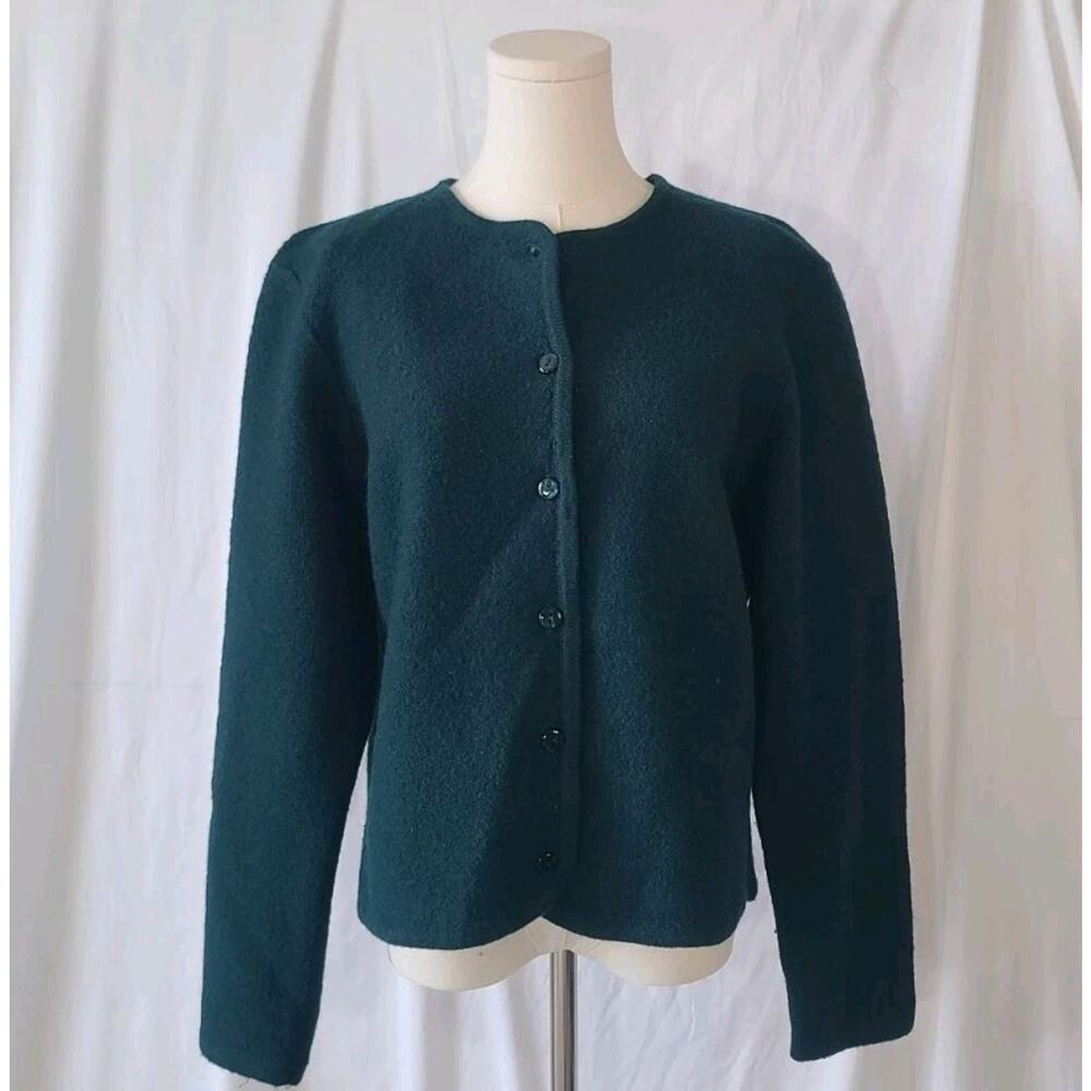 Pendleton Womens 100% Wool Button Down Cardigan J… - image 1